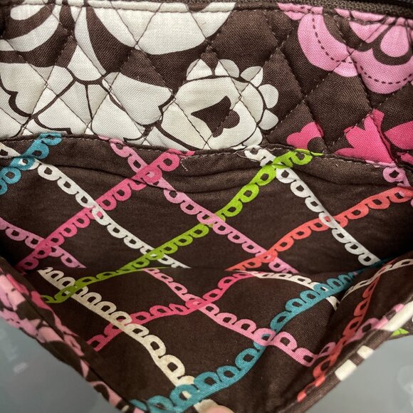 Vera Bradley Little Hipster Lola 2013 Retired Print Crossbody Shoulder Bag Purse - Picture 8 of 10